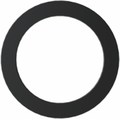 TPE THREAD SEAL WASHER PG11 BLACK