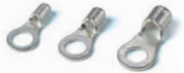 Non-Insulated Fork Terminal 12-10 AWG, Bolt Hole #10, 600 V