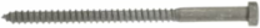 LAG SCREW 3/8 X 6 INCHES