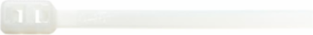 Cable Tie 50 lb 8 Inch Natural Nylon Double Loop, Tensile Strength 220 N