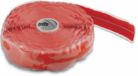 SELF FUSING TAPE 40 MIL RED W DISP