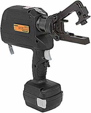 Battery Powered Crimp Tool 6-Ton Crimping Force, 14.4V Lithium-Ion