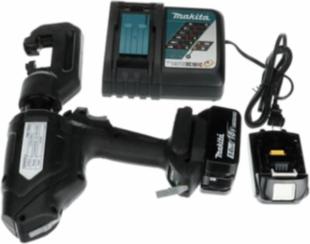 6-Ton Lithium-Ion Battery Powered Open Crimp Tool, 13.7 Inch x 3.3 Inch x 10.6 Inch
