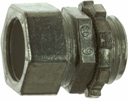 EMT Conduit Connector, Zinc Die Cast, 2-1/2 Inch