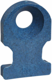 Detectable Mounting Base 0.75 Inch x 0.5 Inch Polypropylene