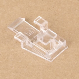 Aluminum Siding Clip 1/8 Inch Diameter, Clear Weather Resistant Polycarbonate