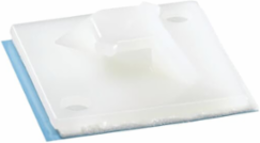 Mounting Base 1.13 Inch Black Nylon, Weather Resistant, Accommodates 4-Way and 2-Way