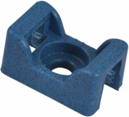 Detectable Saddle Support Base, 0.56 Inch Length, Screw Mounting, 100 Pack