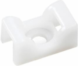 SADDLE SPRT BASE .5X.3IN NAT SCREW