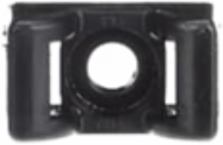 Saddle Support Base, 0.9 Inch x 0.6 Inch, Nylon 6.6, Heat Stabilized, 100 Pack