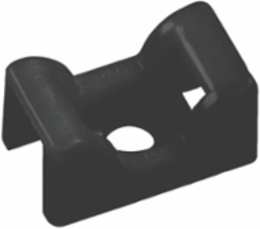 Saddle Support Base, 0.9 Inch x 0.6 Inch, Nylon 6.6, Heat Stabilized, 100 Pack