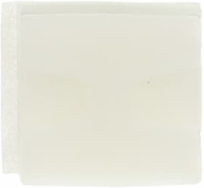 Two-Way Mounting Base 1.13 Inch x 1.13 Inch Natural Nylon, Self-Adhesive, 100 Pack