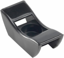 MNTG CRADLE 1.75X.75IN BLK NY SCREW