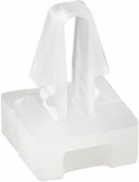 Push-In Mounting Base 0.45 Inch Natural Nylon for Temperatures up to 185 °F