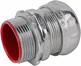 EMT Conduit Fittings 1-1/4 Inch Zinc Plated Steel Concrete Tight