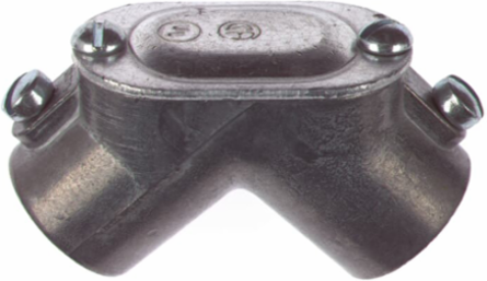 EMT Conduit Pull Elbow 1 Inch, Zinc Die Cast, Set-Screw Type