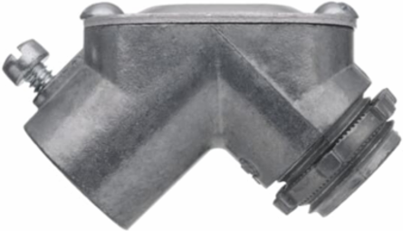 3/4 Inch Set Screw Pulling Elbow, Die Cast Zinc, EMT Conduit Fitting