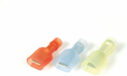 Nylon Fully Insulated Male Disconnect 22-18 AWG Tab Size .250 Inch