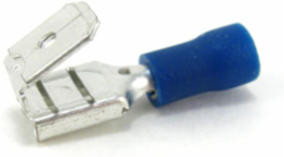 Vinyl Insulated Piggy Back Disconnect, 16-14 Wire Range, Blue