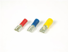 Vinyl Insulated Female Disconnect, 22-18 AWG, 600 kV, Red