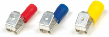 Vinyl Insulated Piggy Back Disconnect, 22-18 AWG, Red, 600 kV