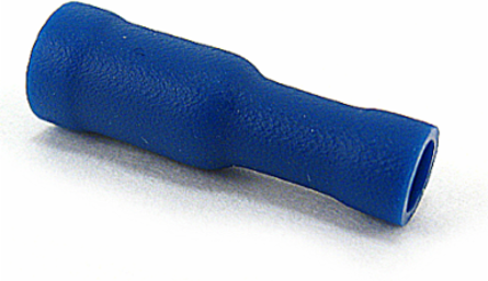 Insulated Vinyl Female Bullet Disconnects for Wire Range 22-16, Red