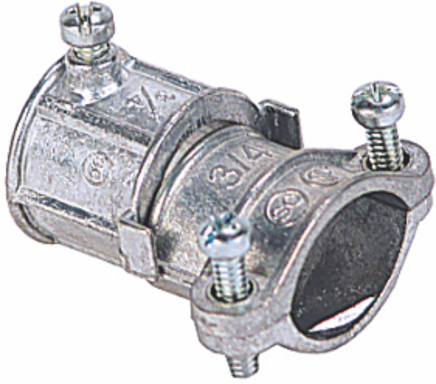 EMT Conduit Fittings 3/4 Inch, Set Screw Connection, Zinc Die Cast