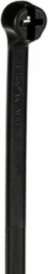 CABLE TIE 18LB 3.62PO UV BLACK NYLO