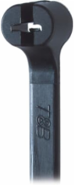 CABLE TIE 18LB 3.62PO UV BLACK NYLO