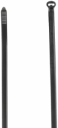 CABLE TIE 120LB 18IN UV BLACK NYLON