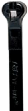 CABLE TIE 18LB 8IN UV BLK 2-PC DIST