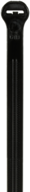 CBL TIE 30LB 5.5 UV BLACK 2-PC DIS