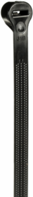 CBL TIE 30LB 5.5 UV BLACK 2-PC DIS