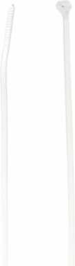Nylon Cable Tie 7 Inch Natural, 18 lb Tensile Strength, Low Profile Head