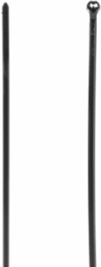 Nylon Cable Tie 7 Inch 18 lb Tensile Strength Black
