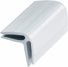 Gray Wiring Duct Corner Strip Rigid PVC 3/4 Inch x 3/4 Inch, 6 Foot Lengths