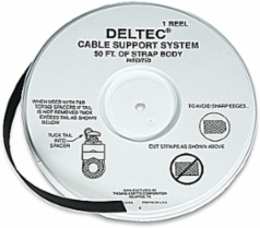 CABLE TIE 15X0.5IN BLK ACETAL 250LB