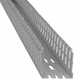 2 Inch x 2 Inch Narrow Slot Wiring Duct Gray PVC
