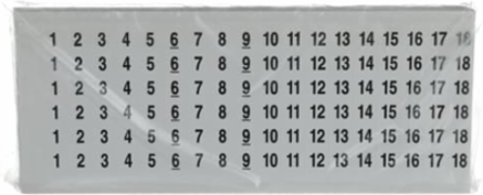 WMC-VNYL CLTH-SEQUENTIAL L1-18