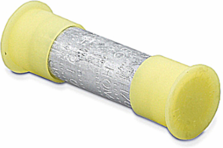 Aluminum Service Entrance Compression Splices, 2 Inch Long, Crimp Connection, Red