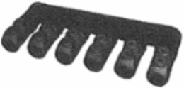 INSUL CONN KIT 3TERM SS 2-350 3SLV