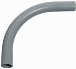 Schedule 80 PVC 1 Inch 90 Degree Elbow, Bend Radius Standard