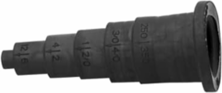 AL MULTIPORT CONN 12-350 3PORT 3.6