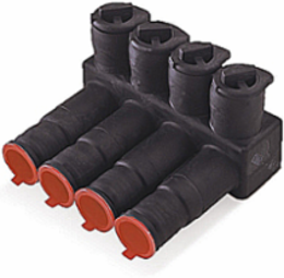 Aluminum Multi-Port Connector 9.4 Inch for Conductors #12 - 350