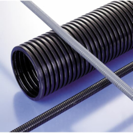 CONDUIT MDUTY CRSE PA6 NW125 6M BLK