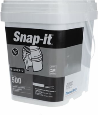 PLASTIC CONNECTOR 1/2 500/BUCKET