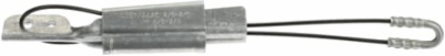 Aluminum Service Entrance Wedge Clamp, 18-1/2 Inch Length, 35 kV Voltage Rating