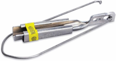 Aluminum Service Wedge Clamp 12-1/2 Inch x 2-3/8 Inch, 35 kV, ACSR 2-6