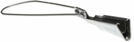 Stainless Steel Wedge Clamp 12 Inch x 2-3/8 Inch for 2-6 Stranded Wires, 1300 lbs Tensile Strength