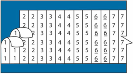 E-Z-MARKER CARD 1PK=25CARD